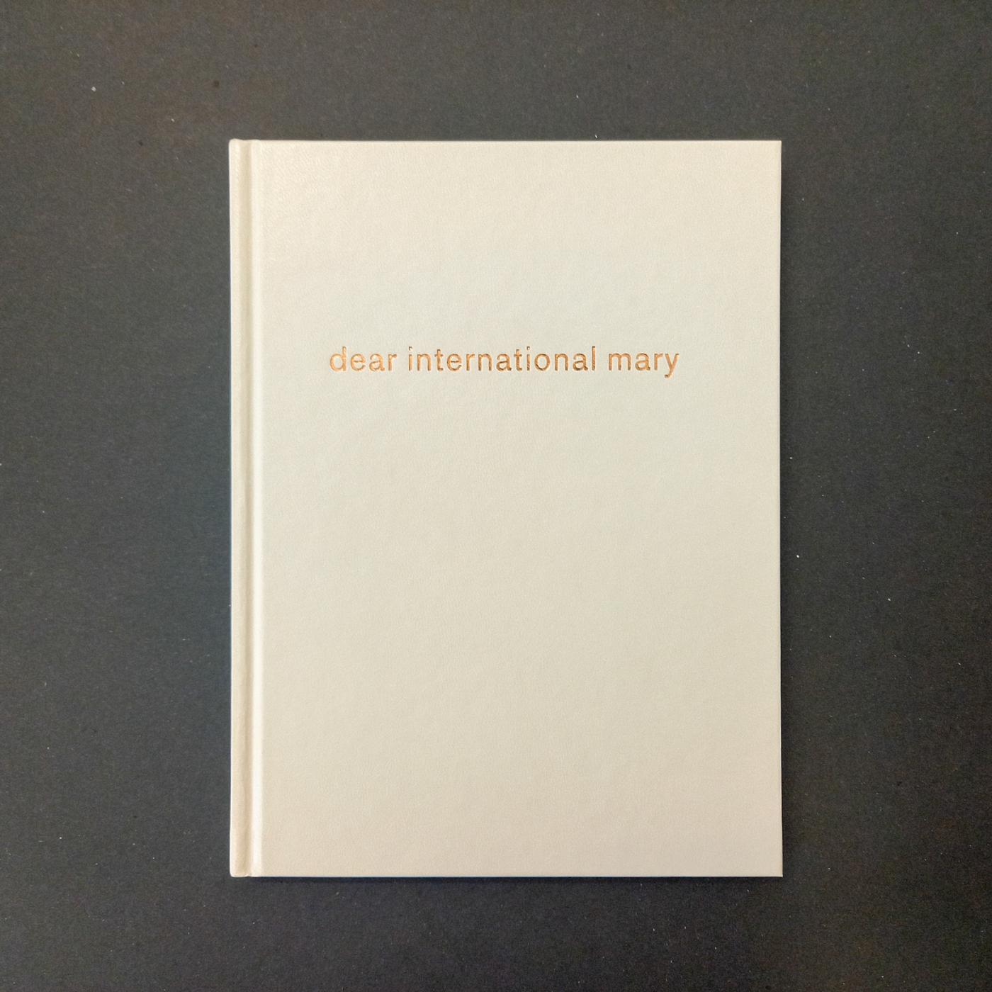 2007 Claudia Kapp dear international mary