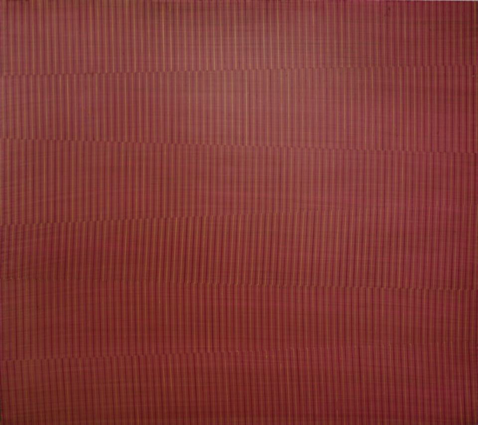 Pli 0811, 2011,acrylic on woodpannel,30 x 40 cm