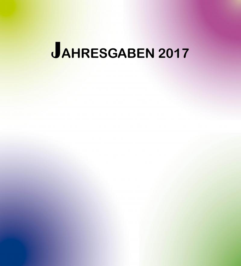 Vorderseite Jahresgaben